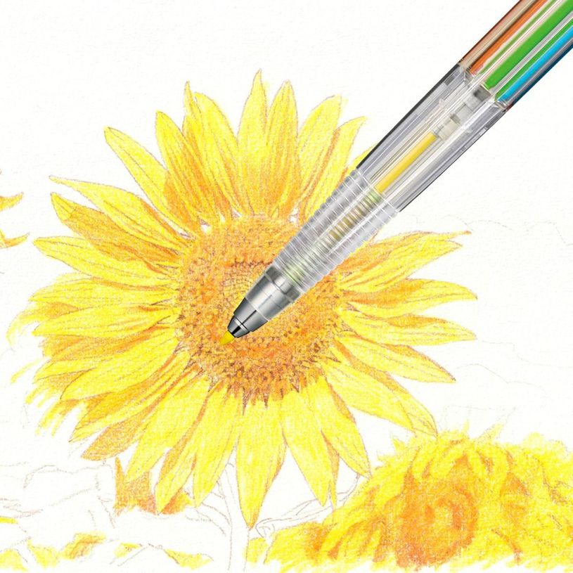 4902506427793-Pentel Art Multi8 - Porte-mine 8 couleurs XPH804--5