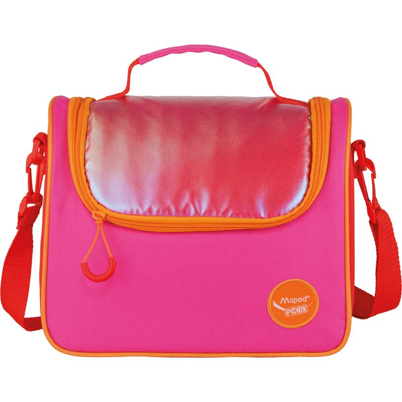 3154148721079-MAPED PICNIK - Sac à déjeûner et Goûter isotherme à bandoulière ORIGINS Famille - coloris Sunset--1