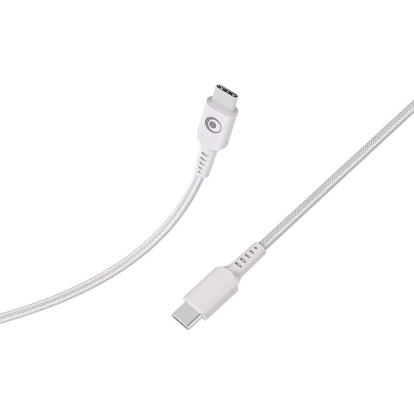 3571211538424-Bigben Connected - Câble USB-C vers USB-C - Tissé - 2m - Blanc--0
