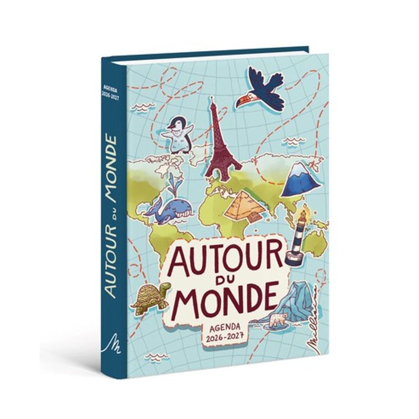 9782385431167-Agenda scolaire - Tour du monde--0