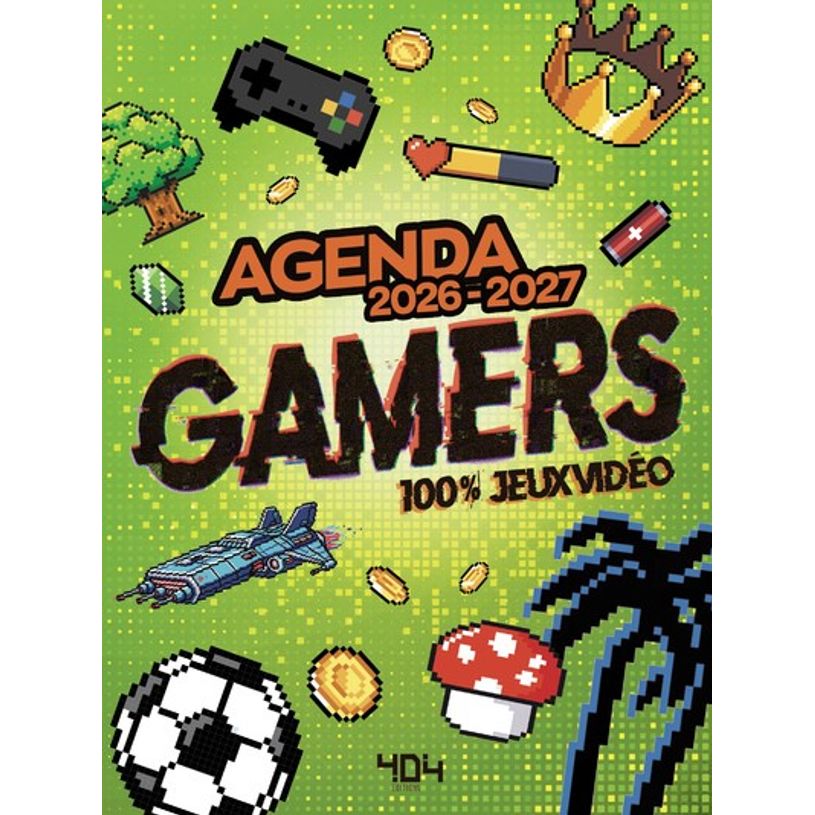 9791032411087-Agenda - Gamers - Jeux vidéo--0