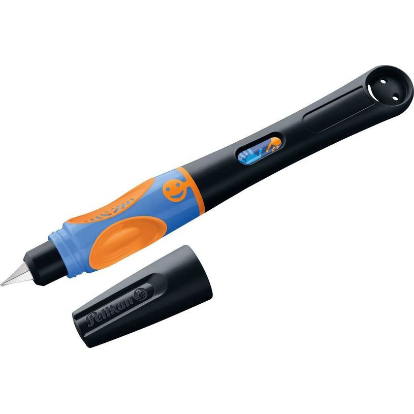 4012700820341-Pelikan Griffix 4 - Stylo plume - droitier - Neon black--0