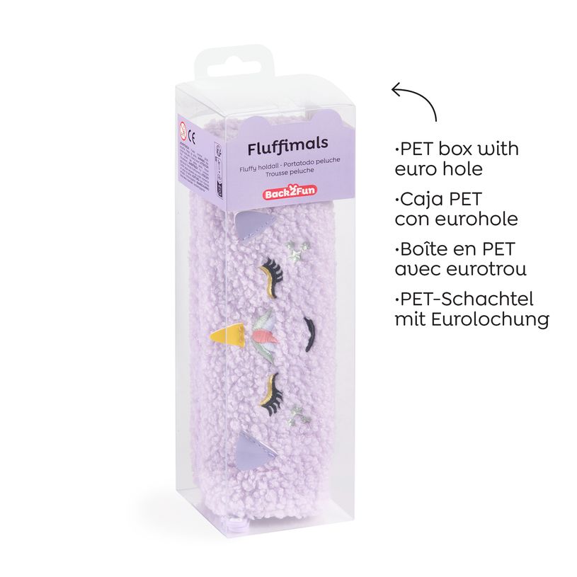 8422593198346-Trousse licorne mauve Fluffy Club Back2Fun--4