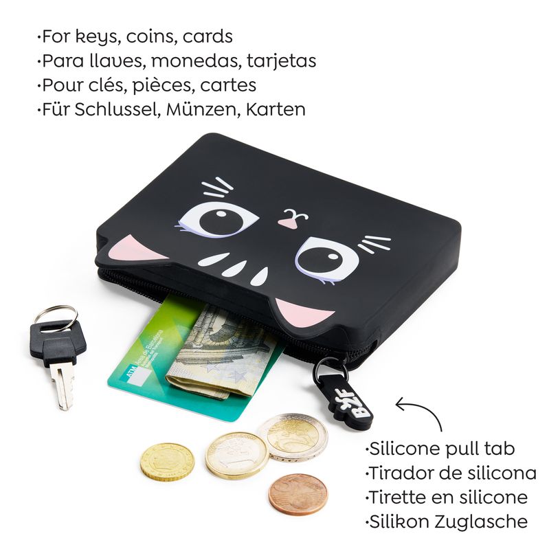 8422593198445-Porte-cartes Chat Wild Cards Back2Fun--2