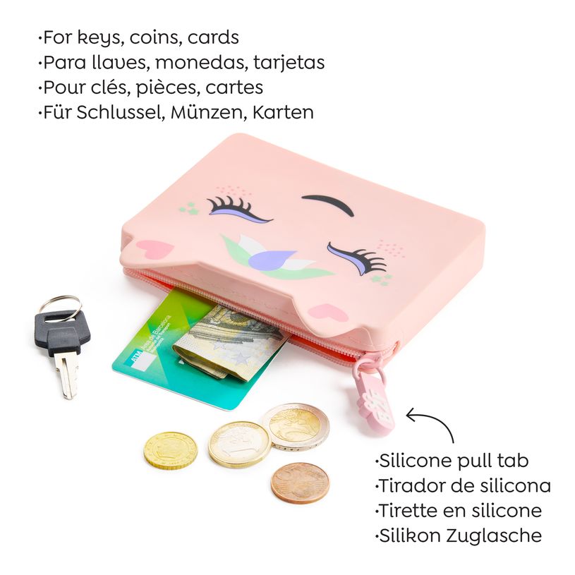 8422593198490-Porte-cartes Chat Licorne Cards Back2Fun--2