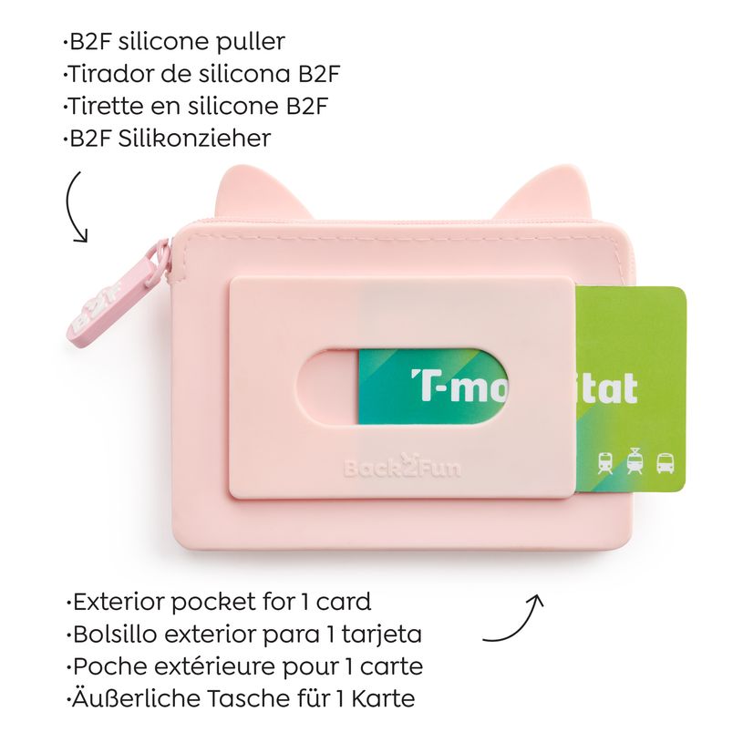 8422593198490-Porte-cartes Chat Licorne Cards Back2Fun--3