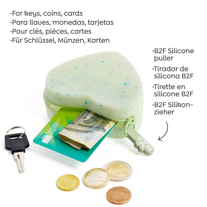 8422593198513-Porte-monnaies cœur menthe Lovely Things Back2Fun --2