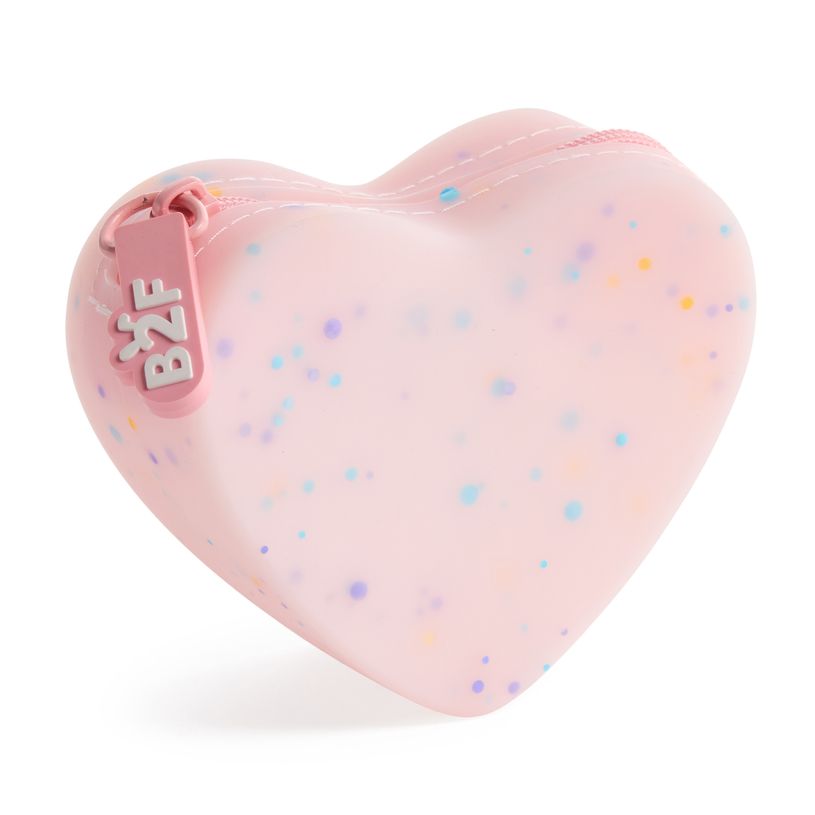 8422593198537-Porte-monnaies cœur rose Lovely Things Back2Fun --0