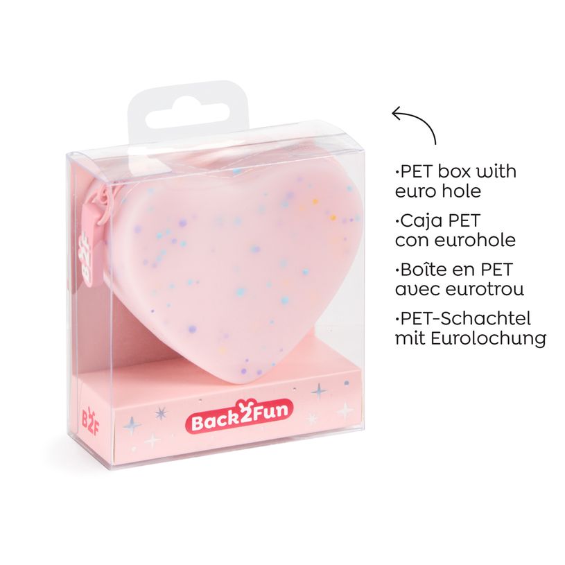 8422593198537-Porte-monnaies cœur rose Lovely Things Back2Fun --4