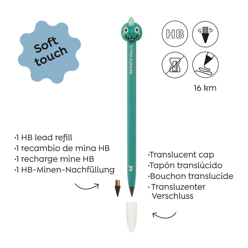 8422593120835-Crayon infini Dinosaure Back2Fun--2