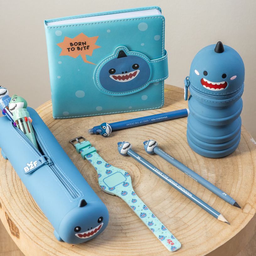 8422593120453-Blister de 2 stylos effaçables Narval et licorne Soft Oops Back2fun--7