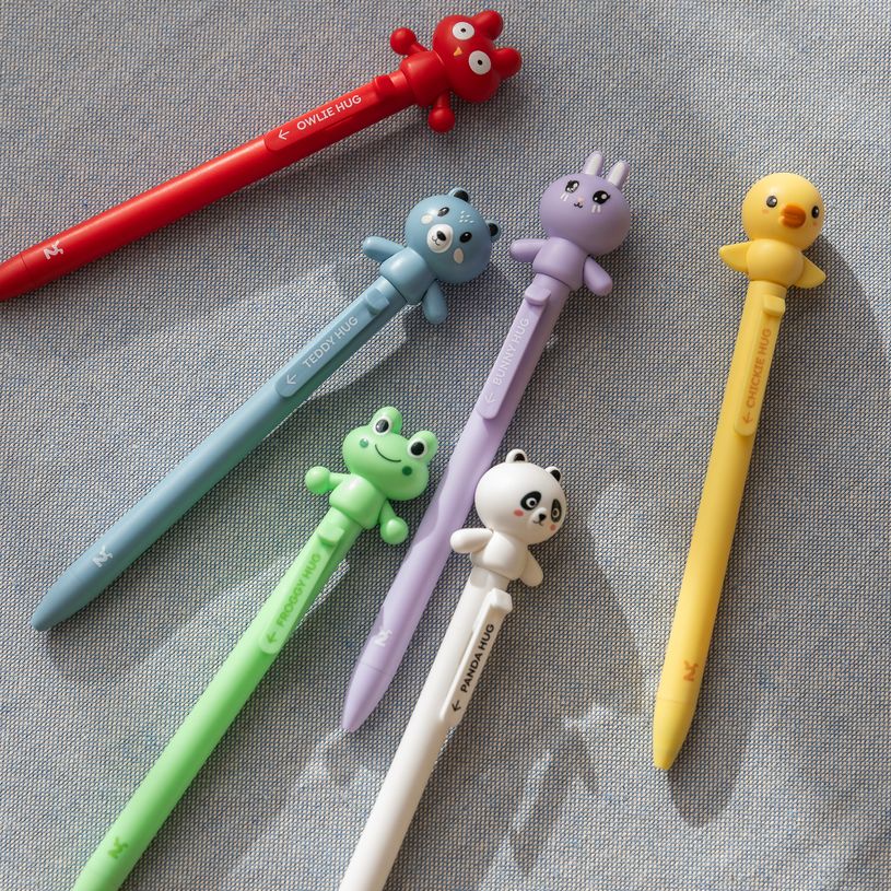 8422593121535-Blister de 1 stylo Poussin Hug Attack Back2Fun--6