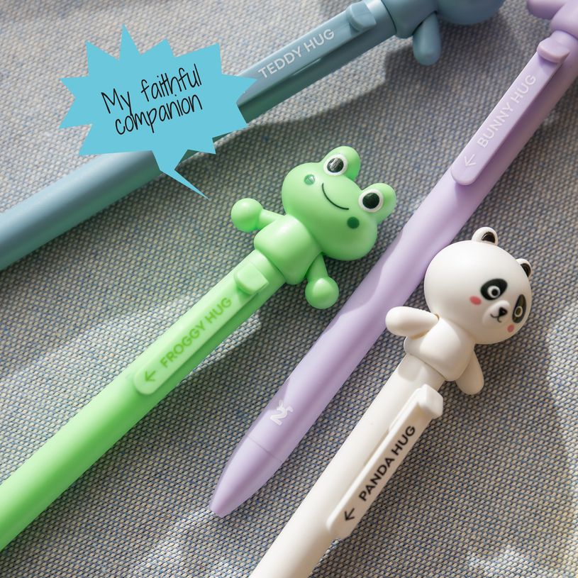 8422593121542-Blister de 1 stylo panda Hug Attack Back2Fun--7