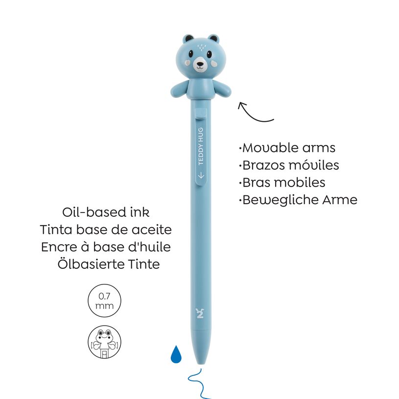 8422593121818-Stylo Ours Hug Attack Back2Fun--3