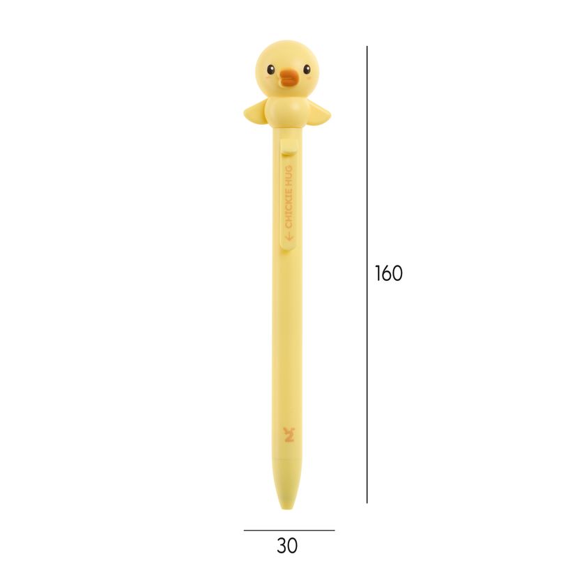 8422593121832-Stylo Poussin Hug Attack Back2Fun--1