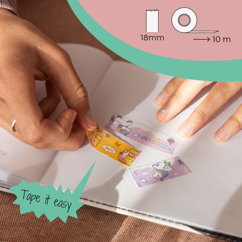 8422593133316-Porte-rubans adhésifs Licorne Back2Fun--3