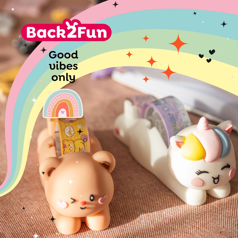 8422593133316-Porte-rubans adhésifs Licorne Back2Fun--8