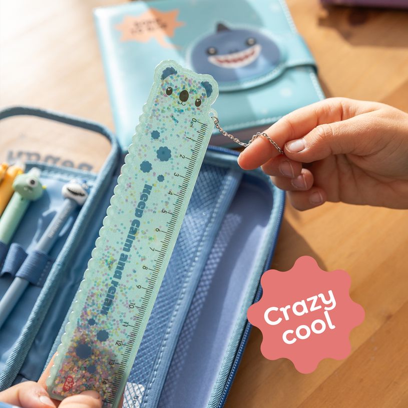 8422593133347-Règle avec paillettes Koala Back2Fun--5