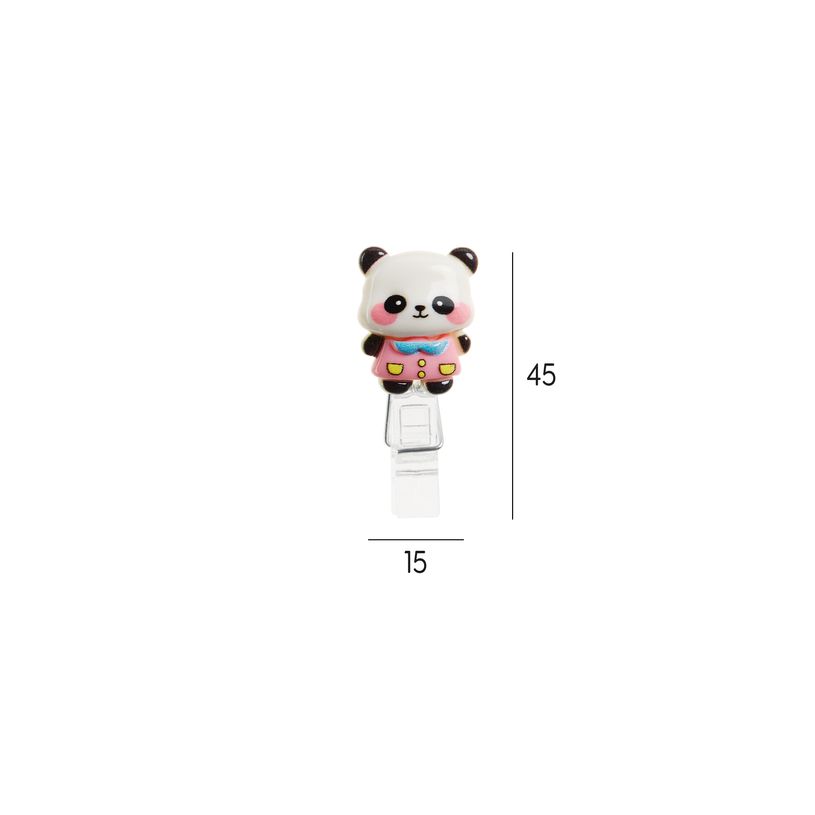 8422593133613-Blister de 5 mini pinces Panda Back2fun--1