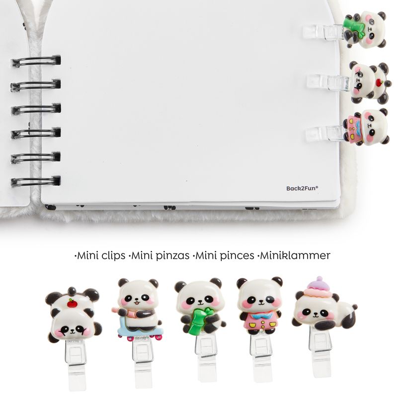 8422593133613-Blister de 5 mini pinces Panda Back2fun--2