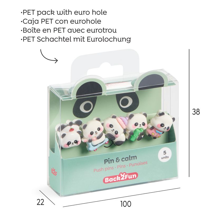 8422593133811-Blister de 5 punaises Panda Back2Fun--4