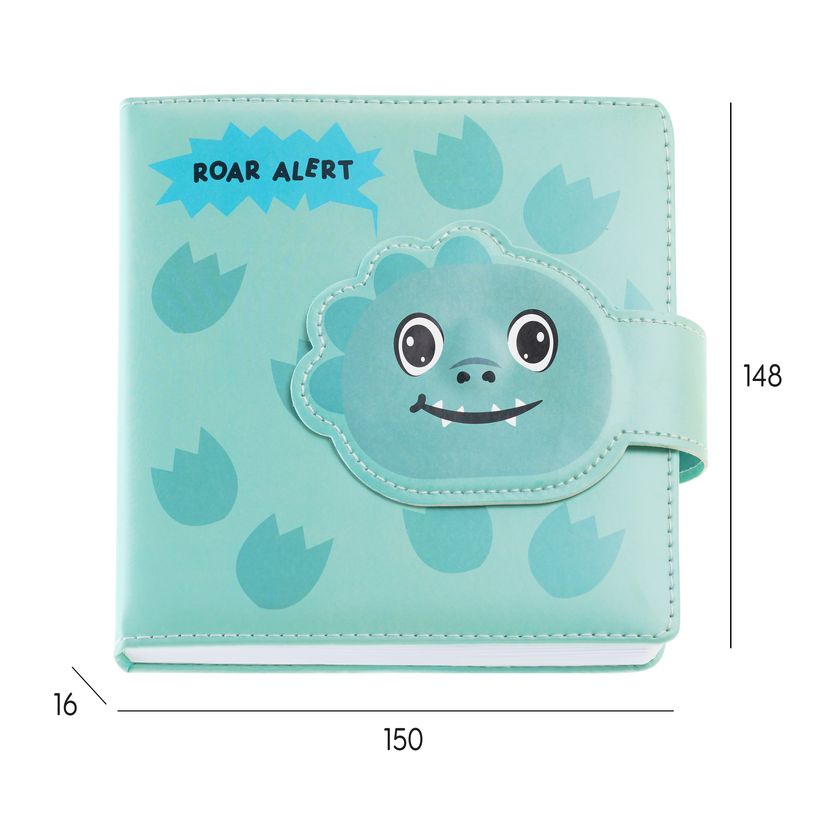 8422593083468-Carnet matelassé Dino No Ordinatry Notes Back2Fun--2