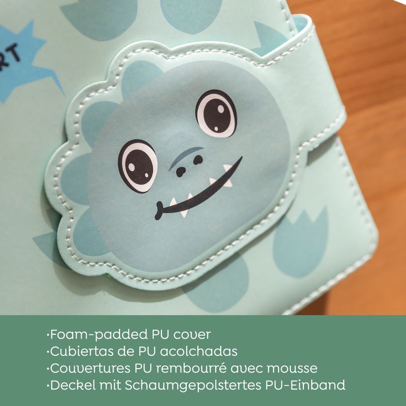 8422593083468-Carnet matelassé Dino No Ordinatry Notes Back2Fun--4