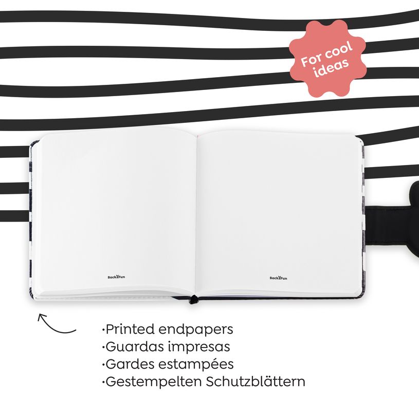 8422593083475-Carnet matelassé zèbre No Ordinatry Notes Back2Fun--3