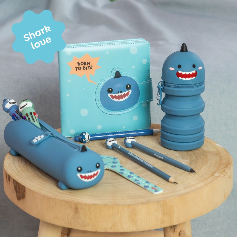 8422593083482-Carnet matelassé requin No Ordinatry Notes Back2Fun--6