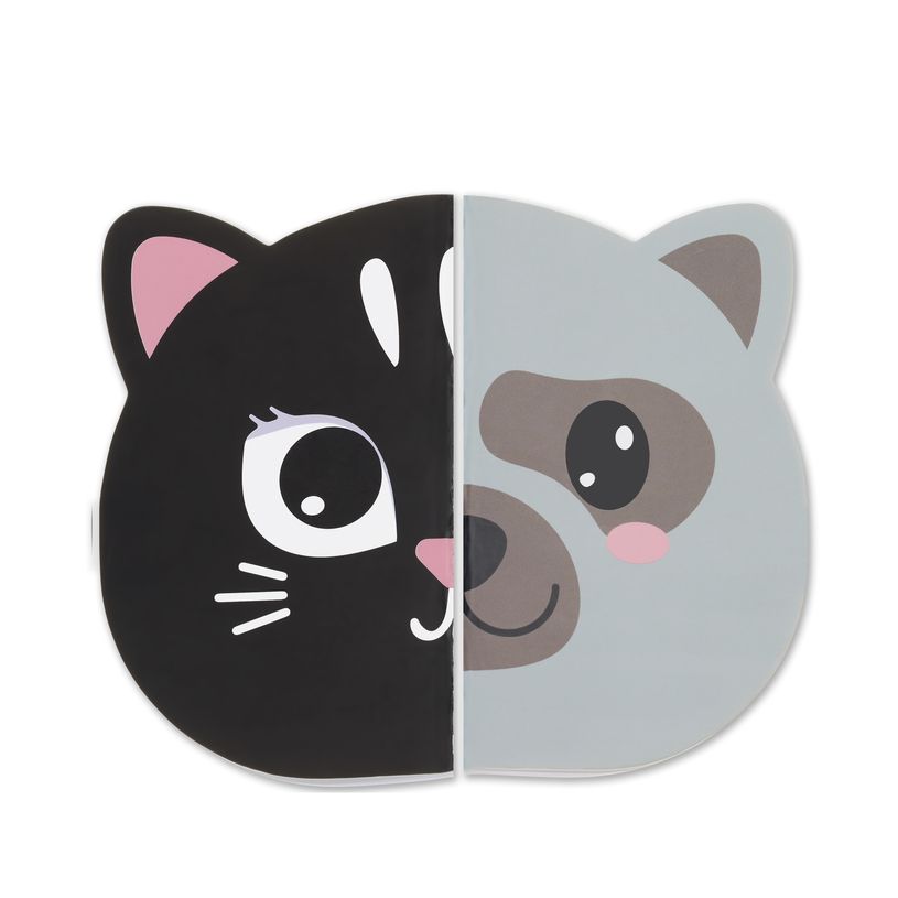 8422593083246-Blister de 2 carnets chat - chien Too Cute Back2Fun--0