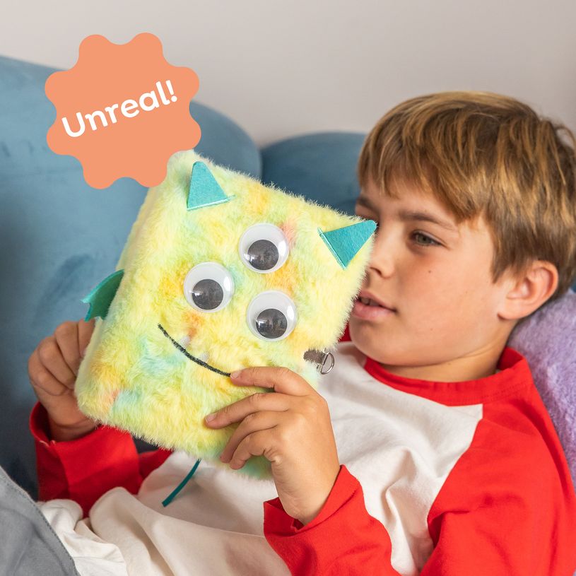 8422593077979-Journal intime peluche Monstre Back2Fun--7