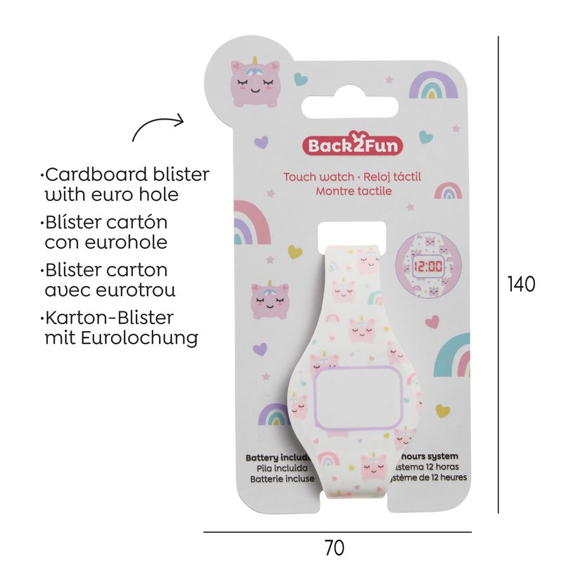 8422593133965-Montre digitale ronde licorne Back2Fun--3