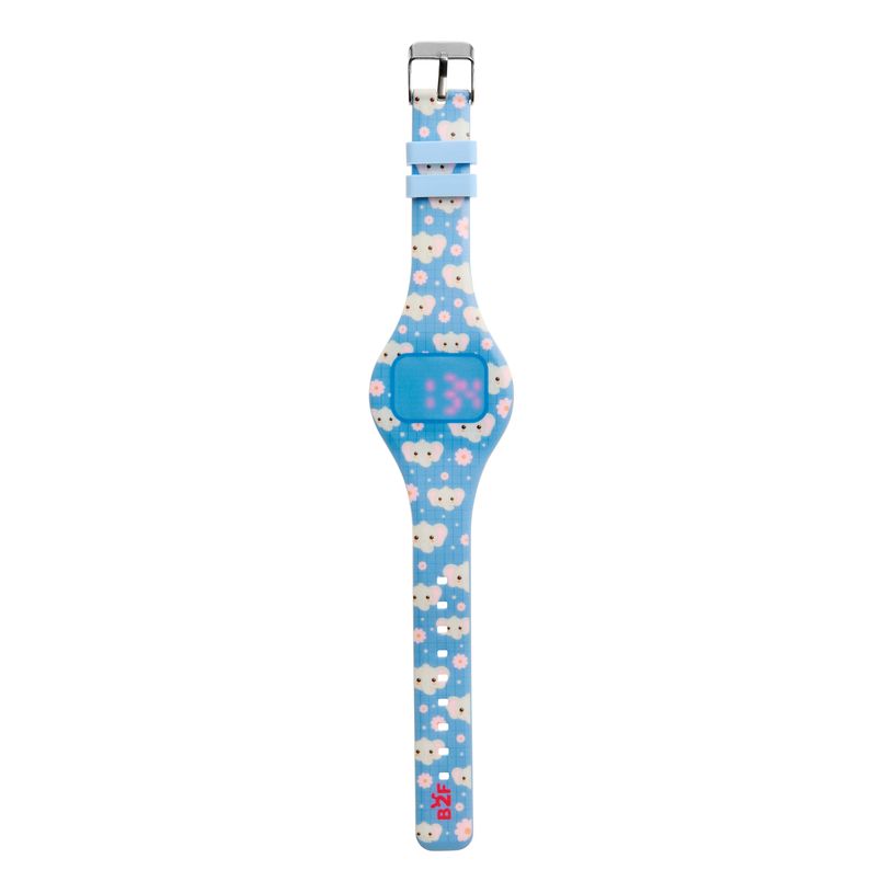 8422593133972-Montre digitale ronde éléphant Back2Fun--0