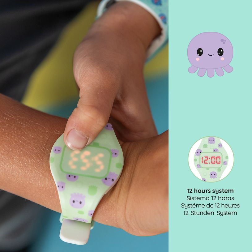 8422593133989-Montre digitale ronde poulpe Back2Fun--2