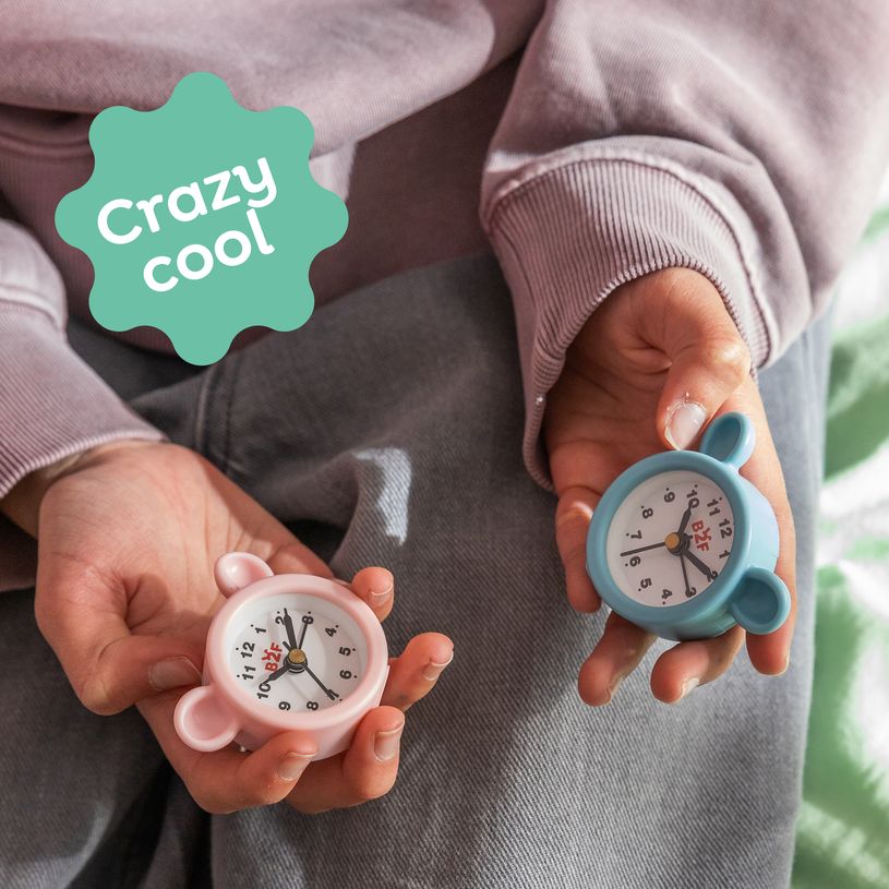 8422593134047-Réveil ours rose Back2fun--4