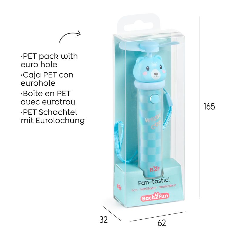8422593134085-Ventilateur portable ours Fan-Tastic Back2Fun--4