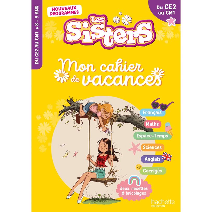 9782017362586-Les Sisters - Mon cahier de vacances - CE2 / CM1--0