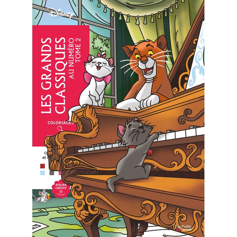 9782017356073-Coloriages au numéro - Grands classiques Tome 2--0