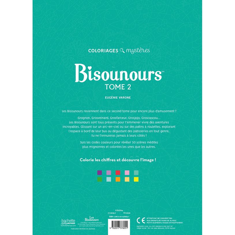 9782017378051-Coloriages mystères Bisounours Tome 2--1