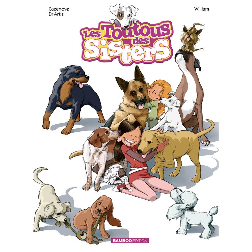 9782818924051-Les Sisters : les toutous des Sisters - tome 01--0