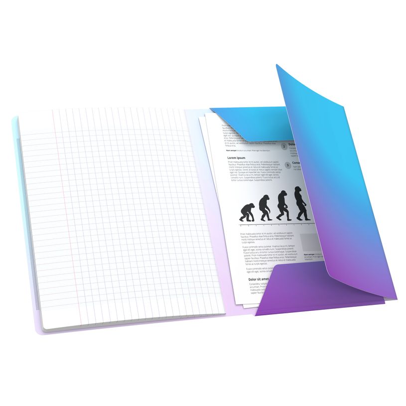 3020120296999-Oxford EasyBook Fusion – Cahier polypro – 24 × 32 cm – 96 pages – grands carreaux (Seyès) –--1