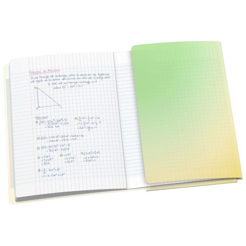 3020120297194-Oxford EasyBook Fusion Pastel – Cahier polypro – 24 × 32 cm – 96 pages – grands carreaux (Sey