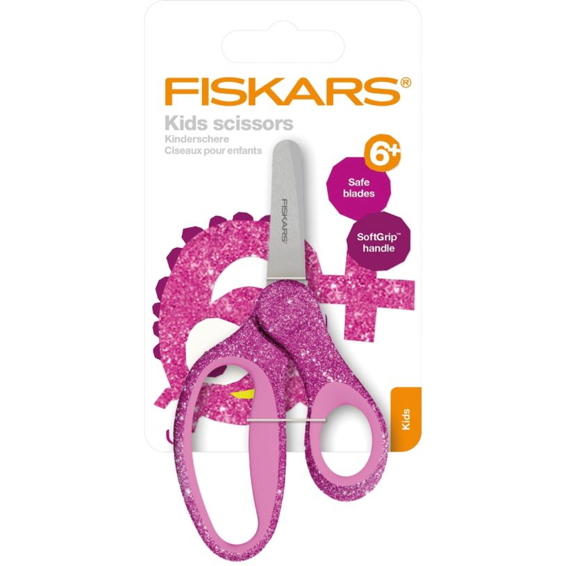 6424002014799-Ciseaux enfants - ambidextres - 6 ans + - 13 cm - FISKARS--1