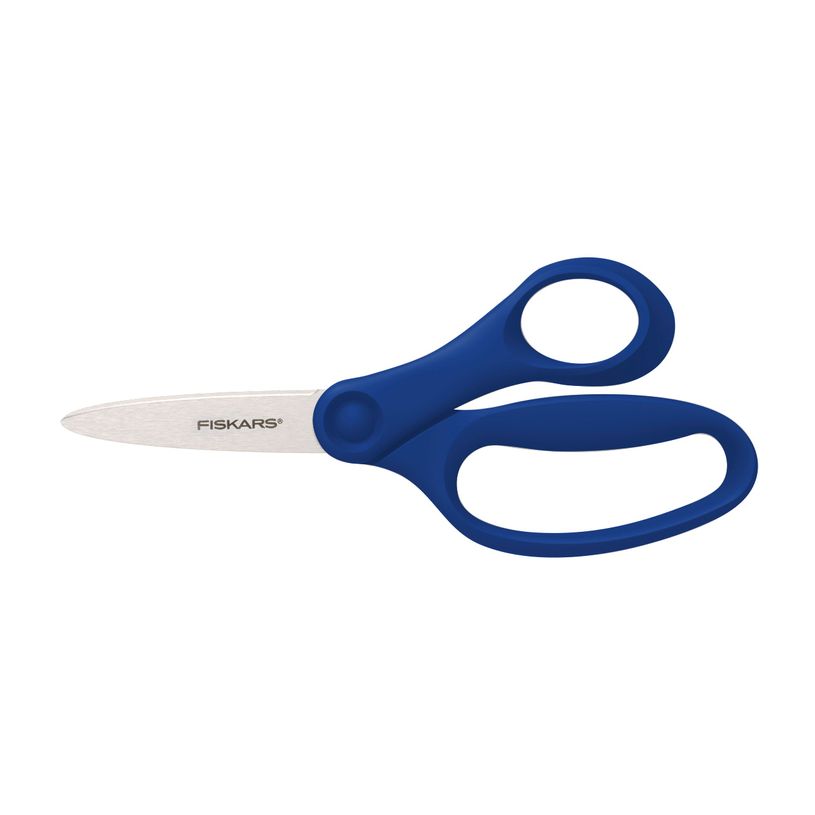 6424002017318-Ciseaux Primaire - Grands enfants - droitiers - 8 ans + - 15 cm - FISKARS--0