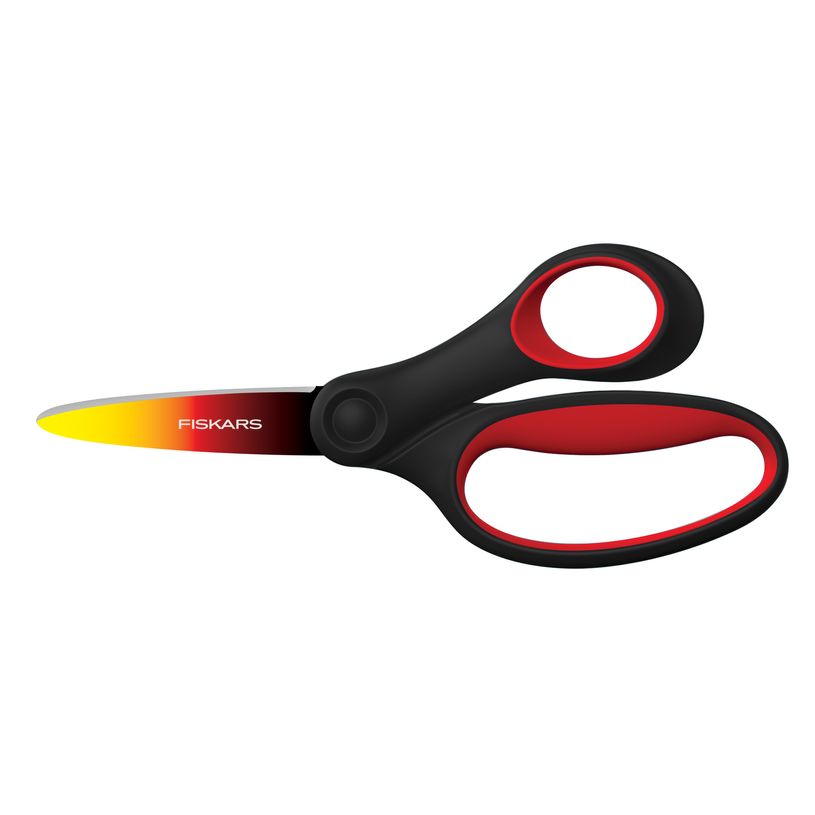 6424002017356-Ciseaux Primaire - Grands enfants - droitiers - 8 ans + - 15 cm - FISKARS--0