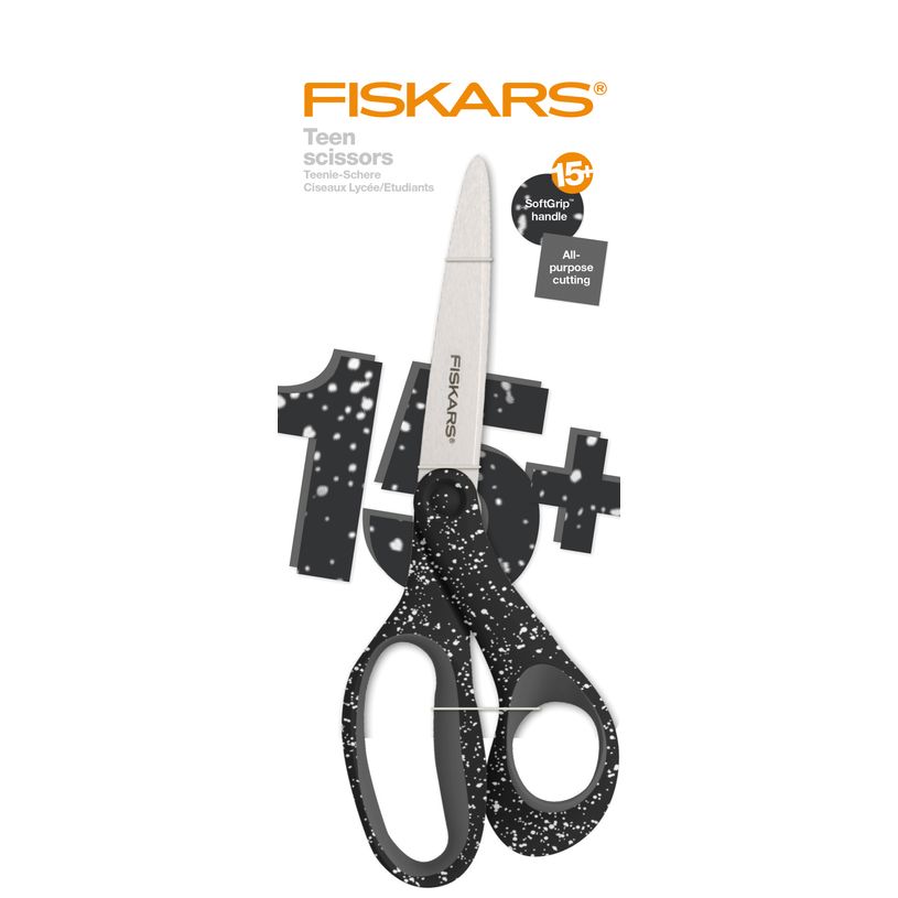 6424002017493-Ciseaux Lycée / Etudiants - droitiers - 15 ans + - 20 cm - FISKARS--2