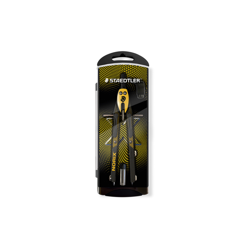 4007817177051-Staedtler - Noris 555 Compas - couleur jaune--0