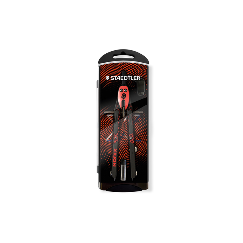 4007817177082-Staedtler - Noris 555 Compas - couleur rouge--0