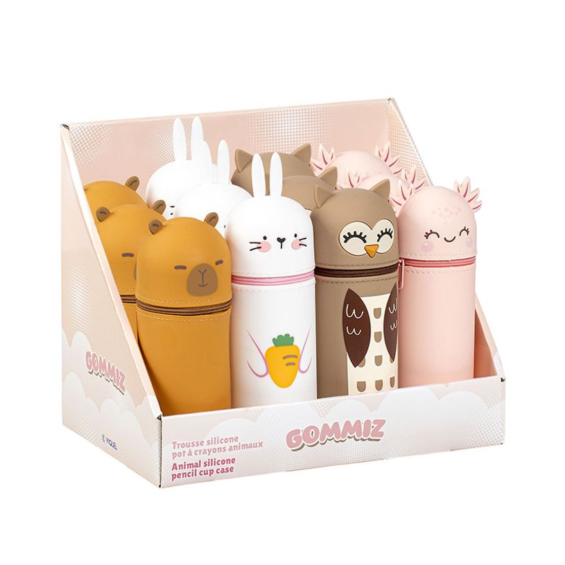 3135252775042-Trousse Silicone Pot à Crayons Gommiz - 1 compartiment - Viquel--16