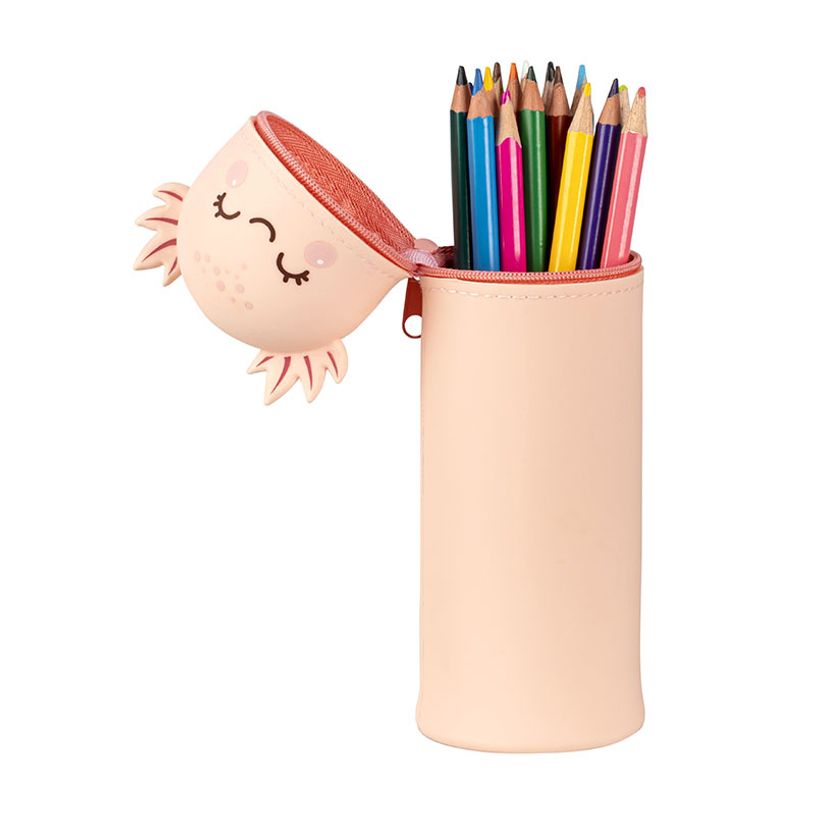 3135252775042-Trousse Silicone Pot à Crayons Gommiz - 1 compartiment - Viquel--3